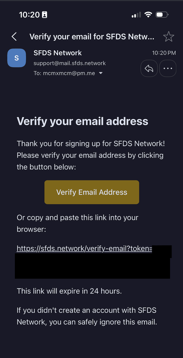 Login flow on mobile (3 of 6)