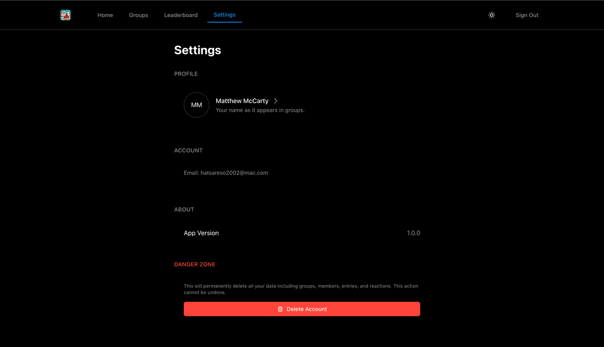 Chad or Soy web settings