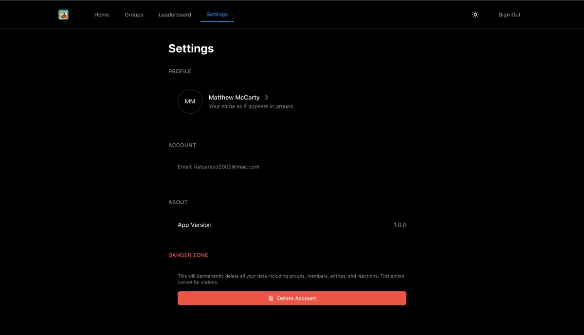 Chad or Soy web settings